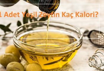 zeytin kac kalori