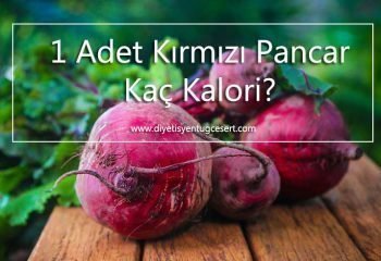 Kirmizi Pancar Kalorisi